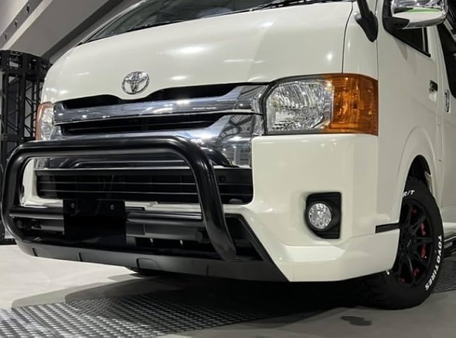 ハイエース２００系 4型以降ナローボディハーツフロントスポイラー　未使用塗装済み ハイエース200系 4型以降ナローボディハーツ